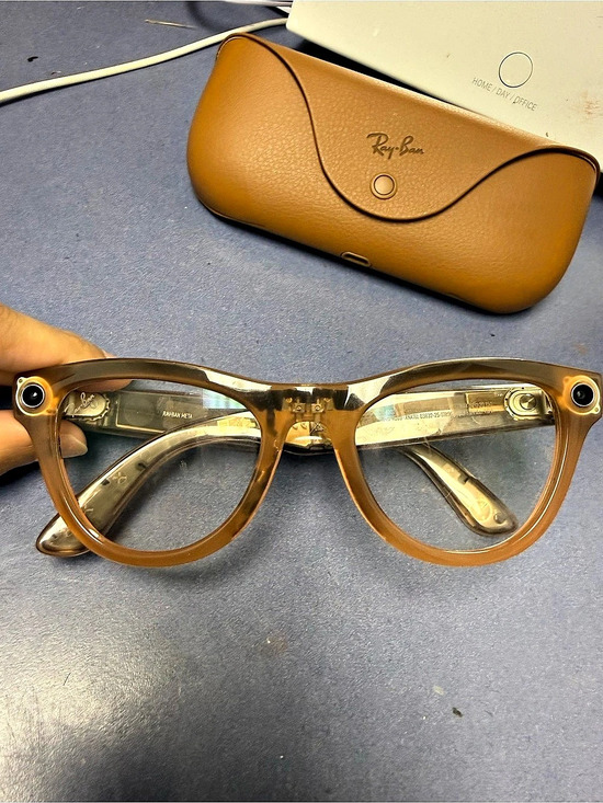 Ray-Ban Accessories - Ray-Ban Brown Eyeglasses with Case